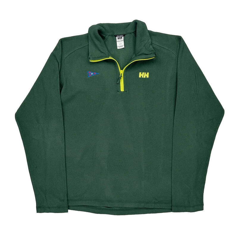 Helly Hansen Fleece - Large Green Polyester