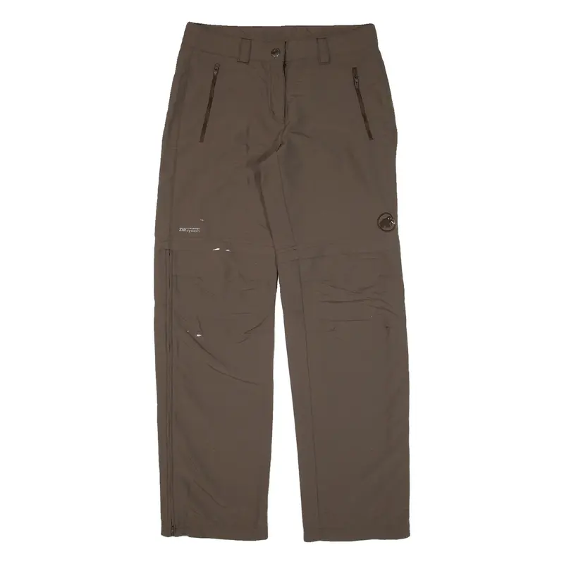 MAMMUT Womens Trousers Brown Regular Straight W29 L30