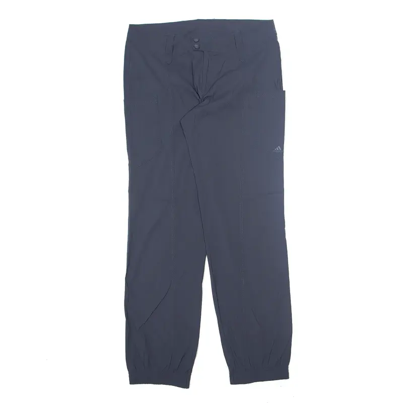 ADIDAS Clima365 Trousers Blue Loose Tapered Womens W32 L32