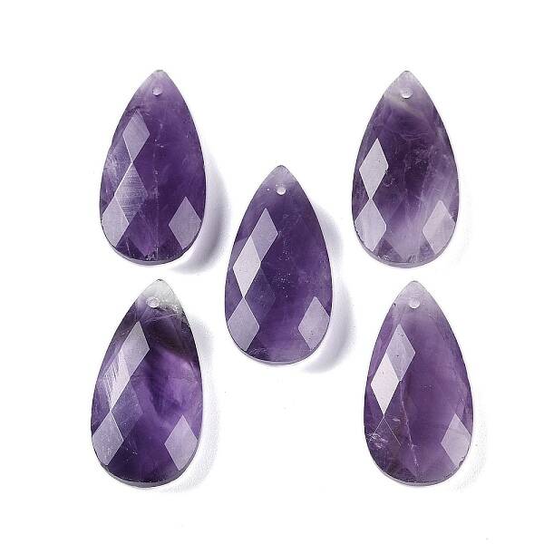 Natural Amethyst Pendants