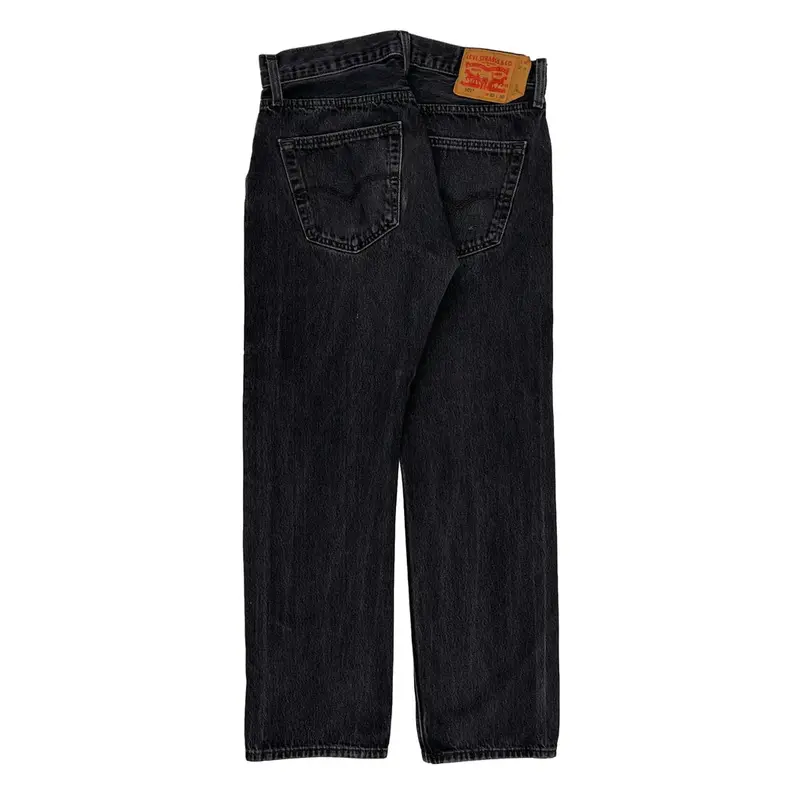 501 Levis Jeans - 31W 28L Black Cotton | Size: 31″ waist