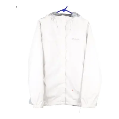 Columbia Shell Jacket - XL White Polyester