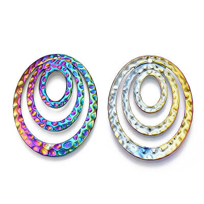 Ion Plating(IP) 304 Stainless Steel Pendants