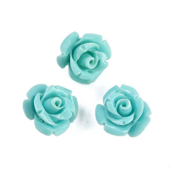 Synthetic Coral Carved Beads