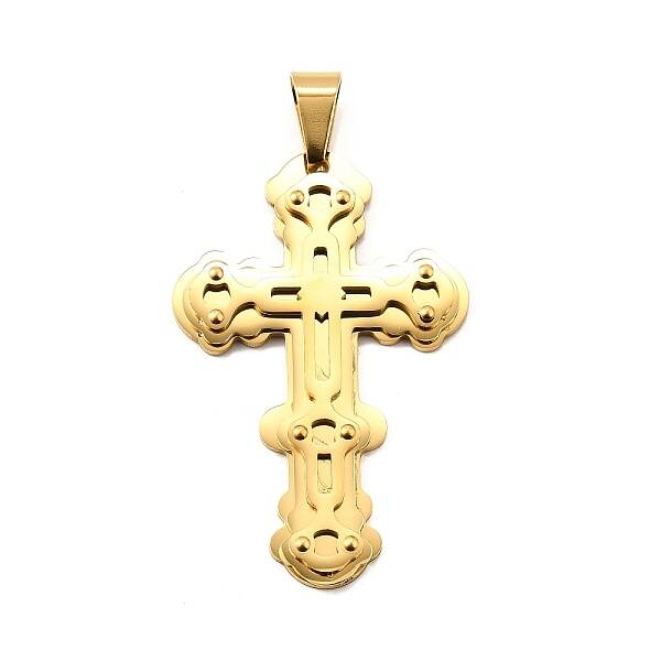 Cross 304 Stainless Steel Big Pendants