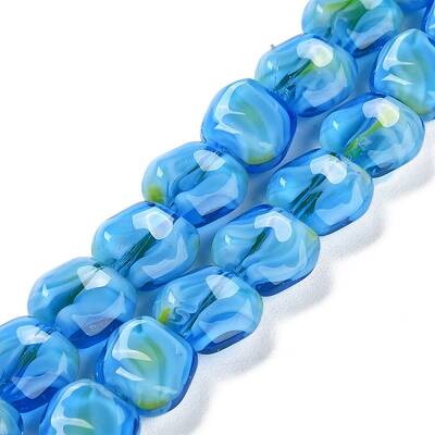 Handmade Milleflori Glass Beads Strands