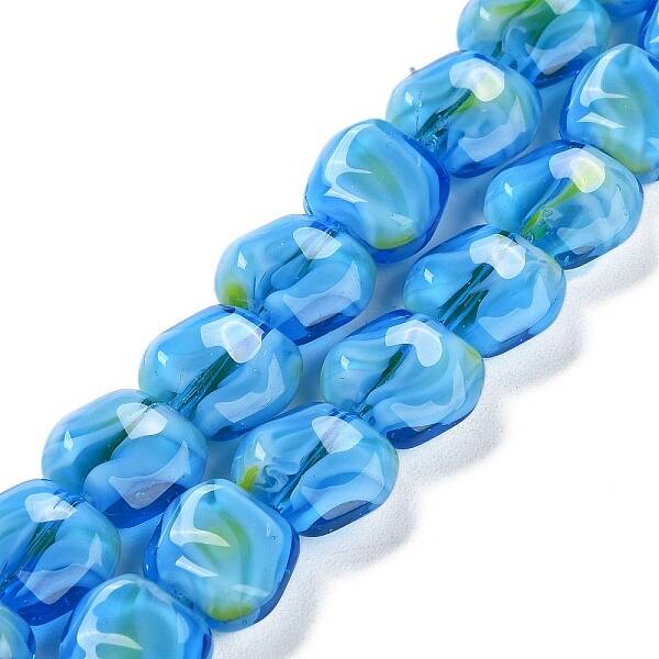 Handmade Milleflori Glass Beads Strands
