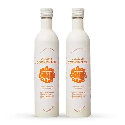 Chef-Grade Algae Cooking Oil - Pure Culinary Oil with 13g Omega-9, High Smoke Point 535°F, Heart Healthy, Versatile for Any ...
