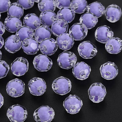 Transparent Acrylic Beads