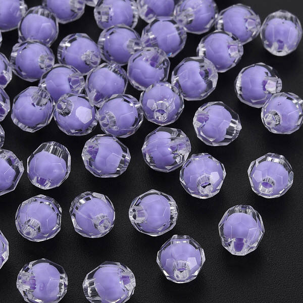 Transparent Acrylic Beads