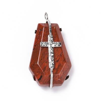 Natural Red Jasper Pendants