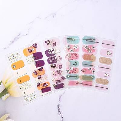 Full Cover Nombre Nail Stickers