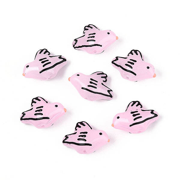 Handmade Lampwork Enamel Beads