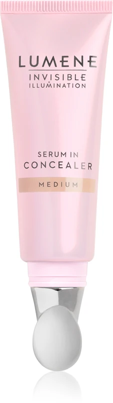 Lumene Invisible Illumination Serum in moisturizing effect eye corrector multiple shades Medium 10 ml
