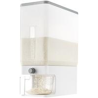 Lifewit Rice Container 25.4 Lbs, Airtight Dispenser with Visible Barrel, Moisture Proof Storage for Grains, Flour, Soybean, D...