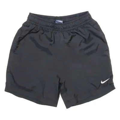NIKE Mesh Lined Mens Swimming Shorts Black S W24