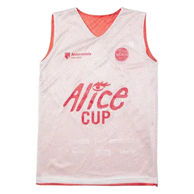 Alice Cup Mens Jersey White Sleeveless USA V-Neck L