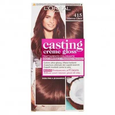 L Oreal Paris Tinta Per Capelli Casting Creme Gloss Senza Ammoniaca N415 Maron Glace