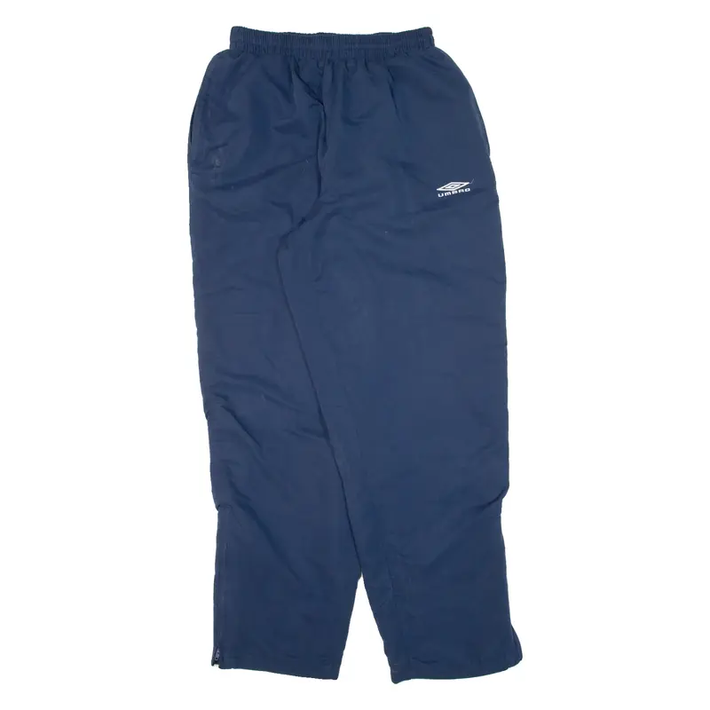 UMBRO Mens Track Pants Blue Straight M W25 L29