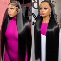 13x4 HD Transparent Lace Front Wigs Human Hair Smooth Pre Plucked For Women Brazilian 13x4 Lace Frontal Wig Human Hair Straig...