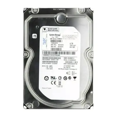 46W0975 IBM 4TB 6Gb/s SAS 7200 3.5-Inch Hard Drive