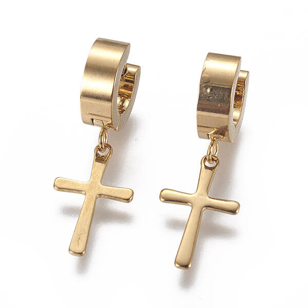 304 Stainless Steel Hoop Earrings