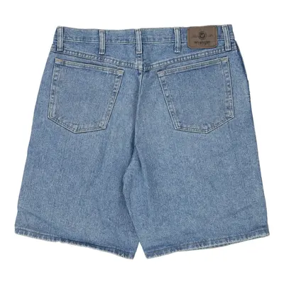 Wrangler Denim Shorts - 34W 9L Blue Cotton