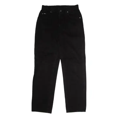 LEE Womens Jeans Black Regular Straight W28 L31