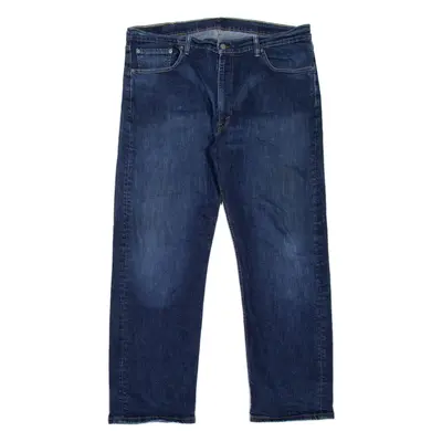LEVI'S 505 Jeans Mens Blue Regular Straight Stone Wash W40 L30