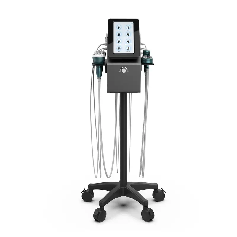 Stand-type 9-in-1 40k Cavitation Machine for Salon-level Body Sculpting & Facial Rejuvenation