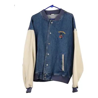 Highland Games Unbranded Varsity Jacket - XL Blue Cotton