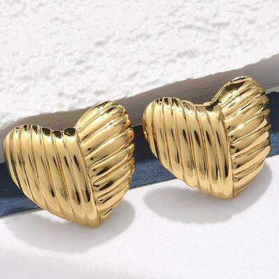 304 Stainless Steel Stud Earrings