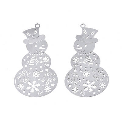 Non-Tarnish 201 Stainless Steel Big Pendants