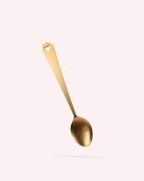 Truly Beauty Mini Gold Spoon for Skincare Application