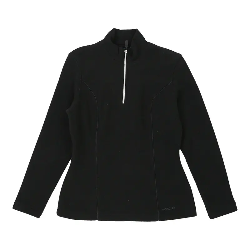 Moncler Fleece - Medium Black Polyester | Size: medium