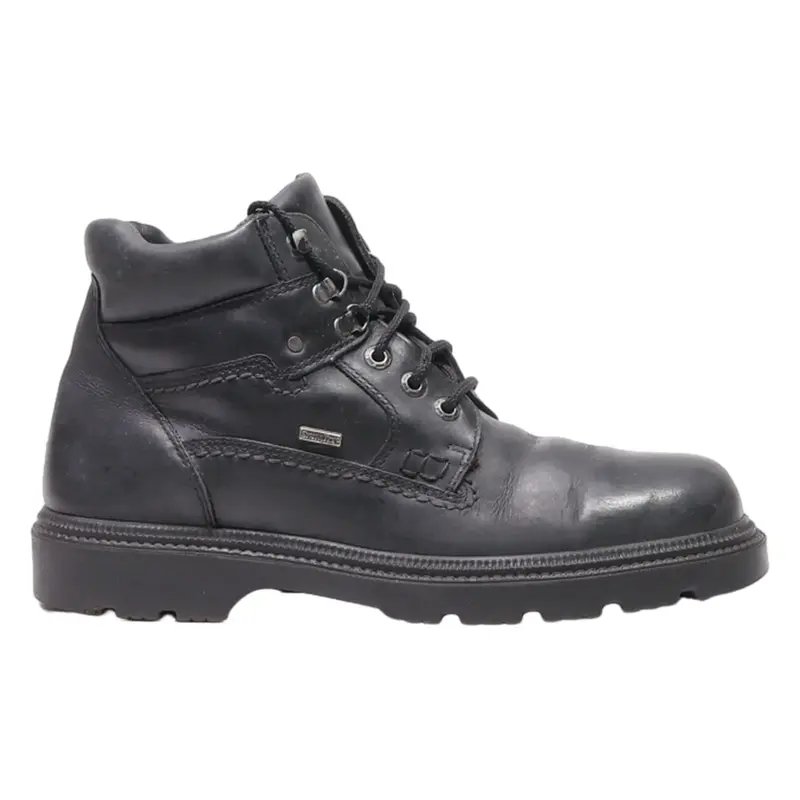 JOMOS Hiking Boots Black Leather Mens UK 11