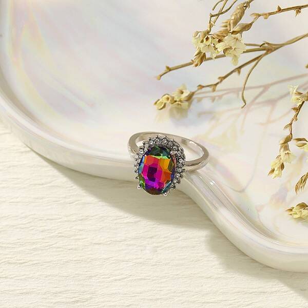 Cubic Zirconia Plain Band Rings for Women