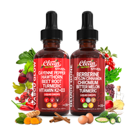 Clean Nutra CardioMetabolic Duo – Vascu Glow + Gluco Gone for Circulation & Blood Sugar Support