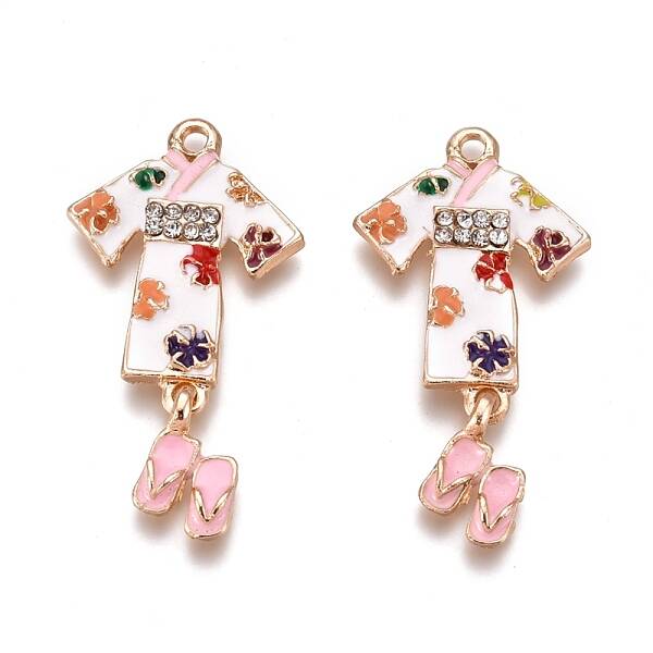 Alloy Enamel Pendants