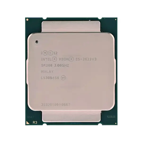 2623-V3 Intel Xeon E5-2623 v3 Quad-Core 3.00GHz 8GT/s QPI 10MB L3 Cache Socket LGA2011 Processor