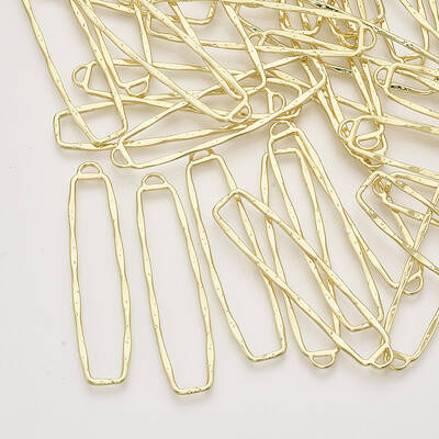 Alloy Open Back Bezel Big Pendants