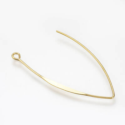 Brass Earring Hooks Findings