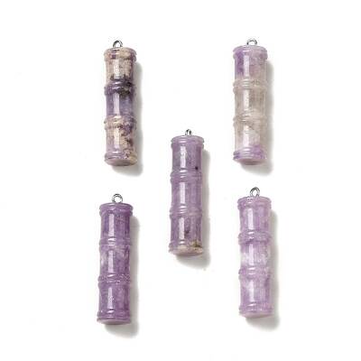Natural Phosphosiderite Pendants
