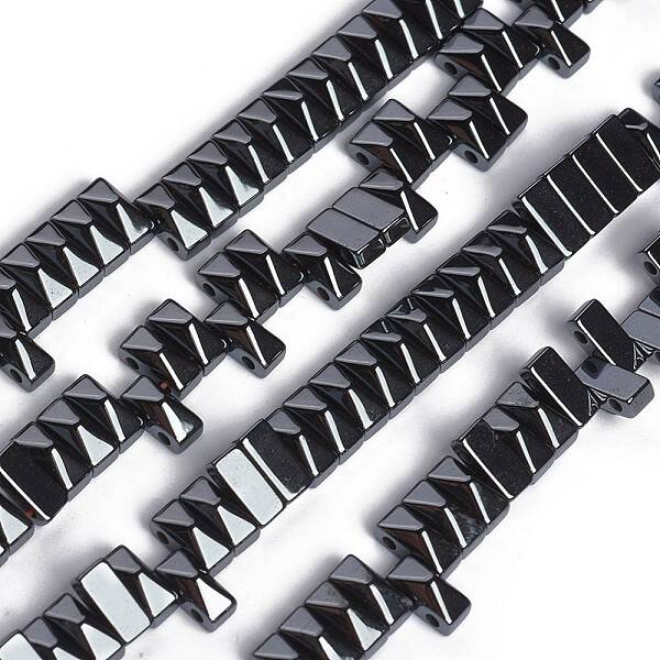 Non-magnetic Synthetic Hematite Multi-Strand Links