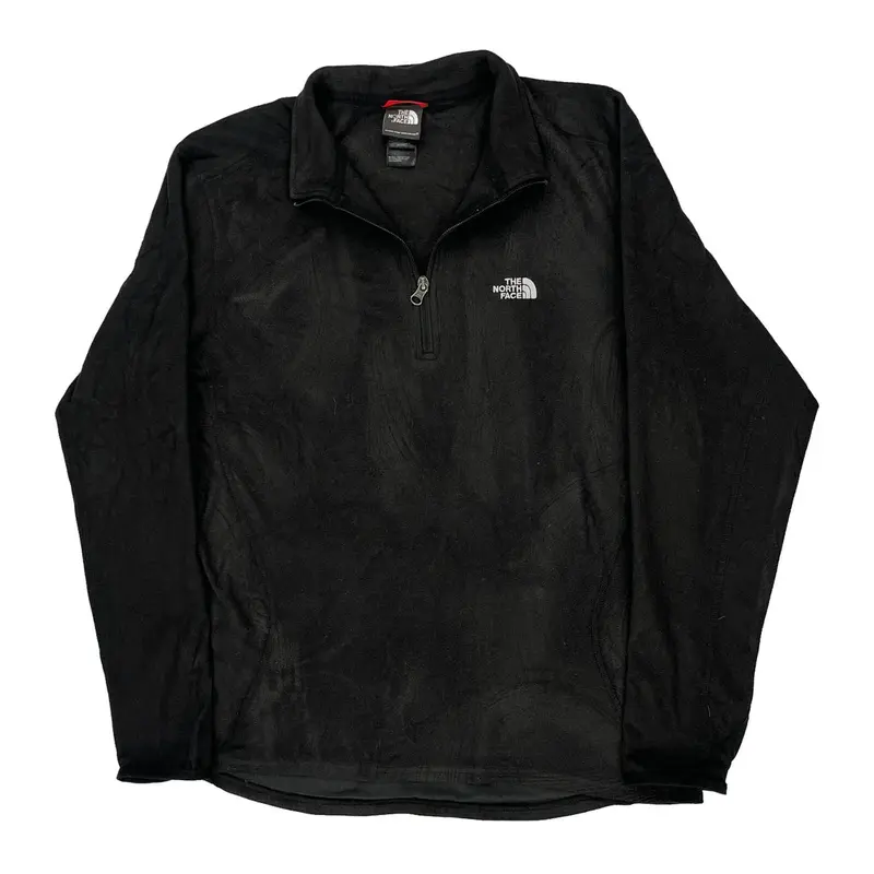 The North Face Fleece - Large Black Polyester | Size: large