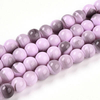 Baking Painted Glass Beads Strands