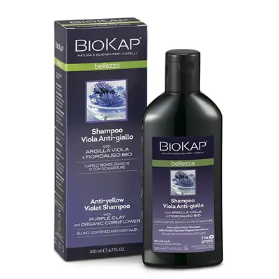 Biokap Shampoo with neutralization of yellow tones 200 ml