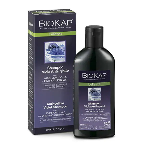Biokap Shampoo with neutralization of yellow tones 200 ml