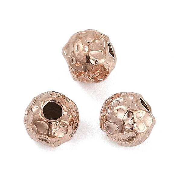 Textured 316 Surgical Stainless Steel Beads