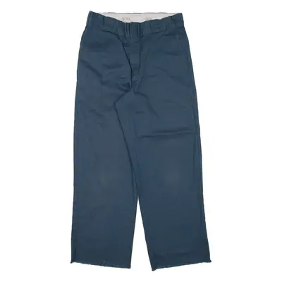 DICKIES 874 Workwear Mens Trousers Blue Regular Straight W30 L27